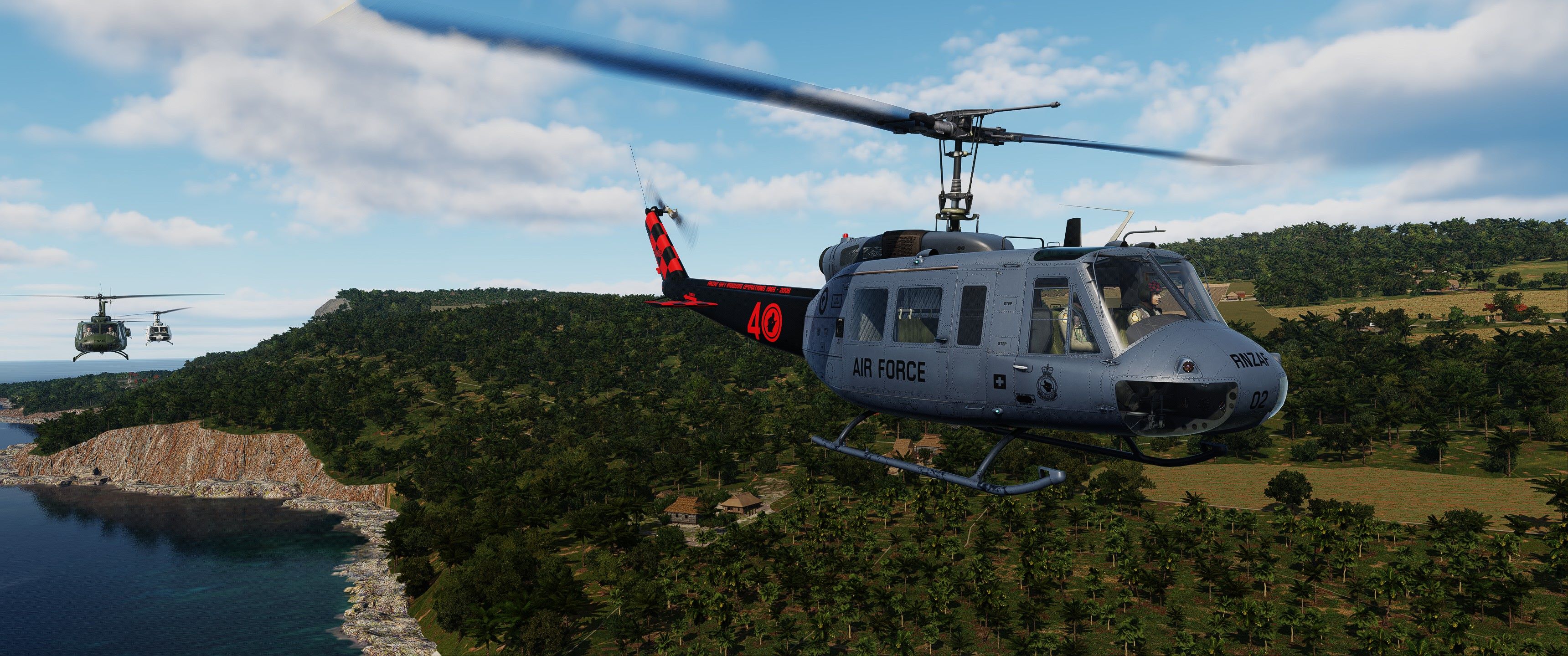 RNZAF 3 SQN UH-1H Pack 3 of 3
