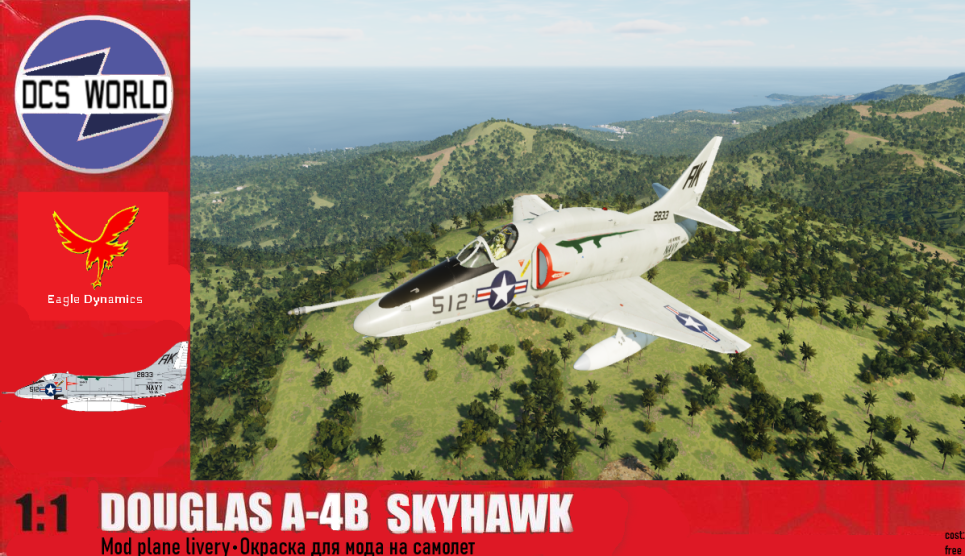 A-4B Skyhawk VA-95 USS Interpid 1966