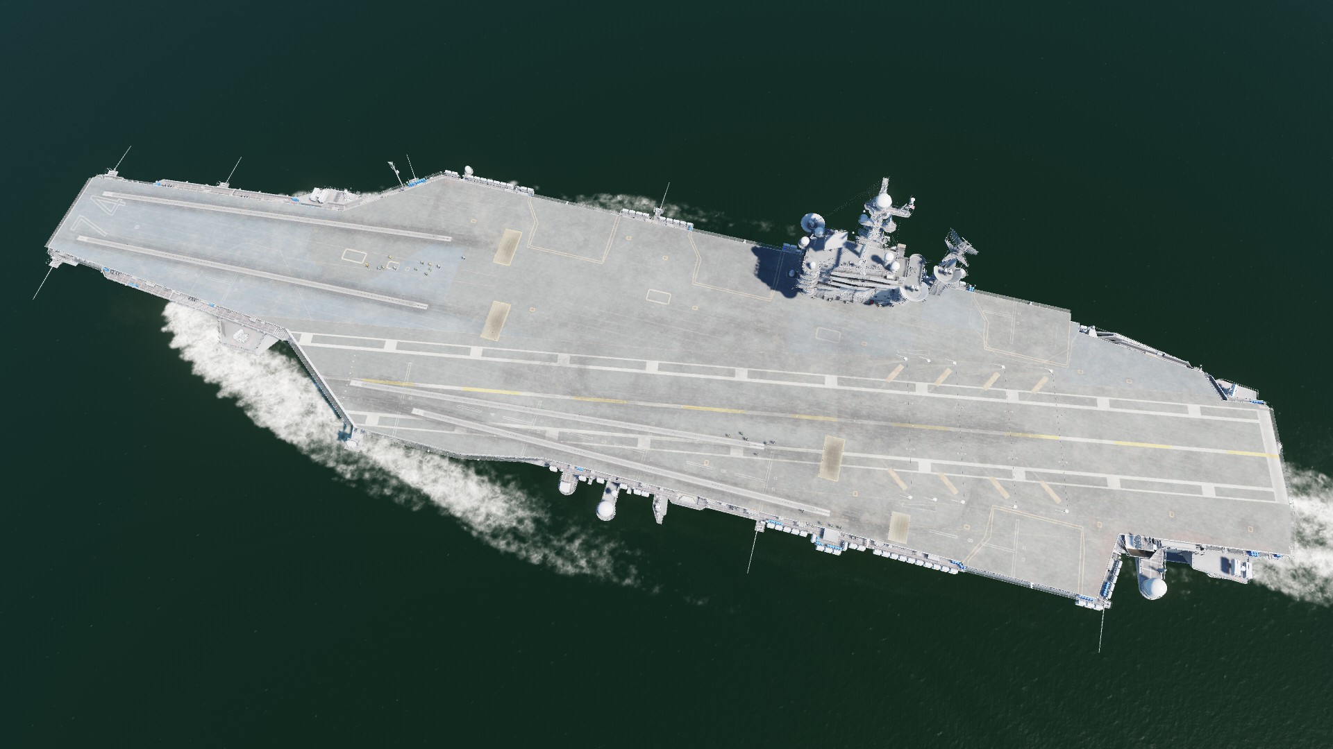 CVN-74 USS John C. Stennis (Supercarrier Reskin)