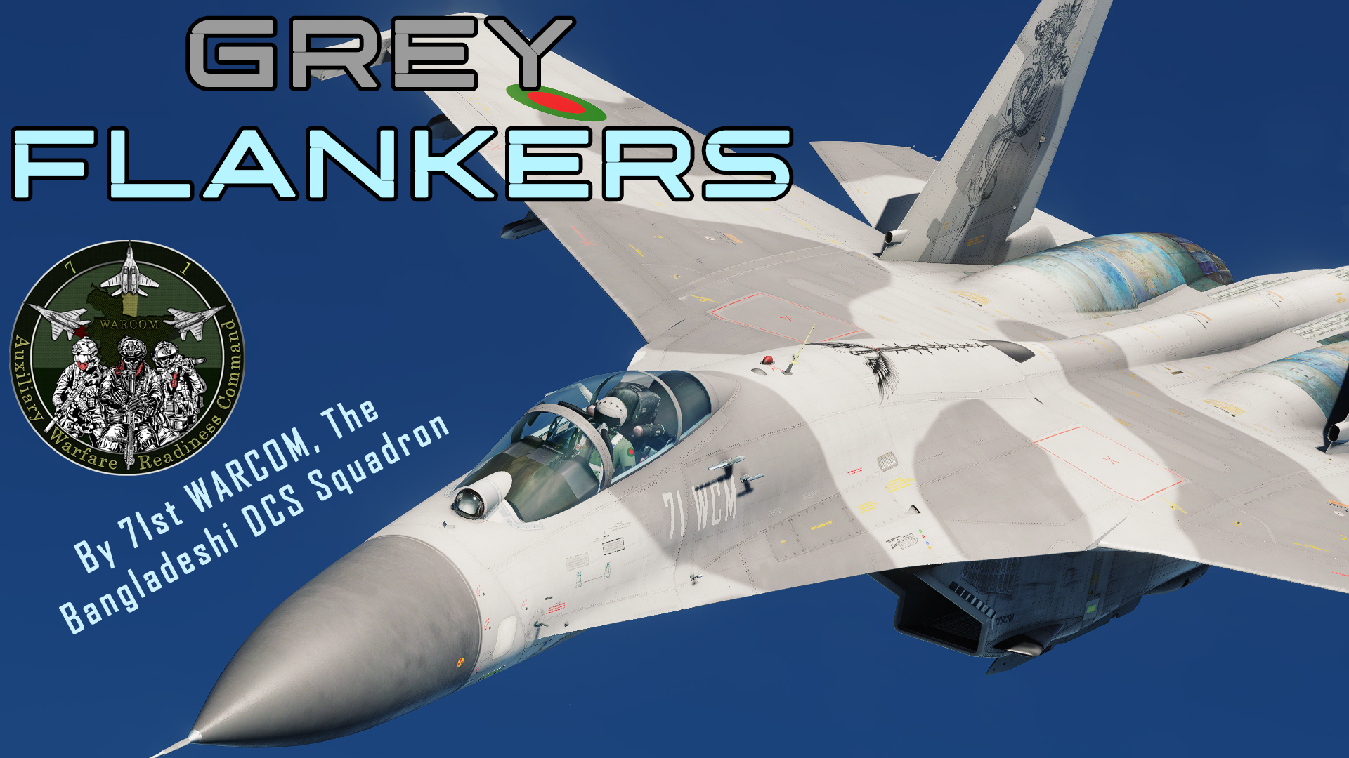  Bangladesh Air Force Su-27 "Grey" (71st WARCOM)