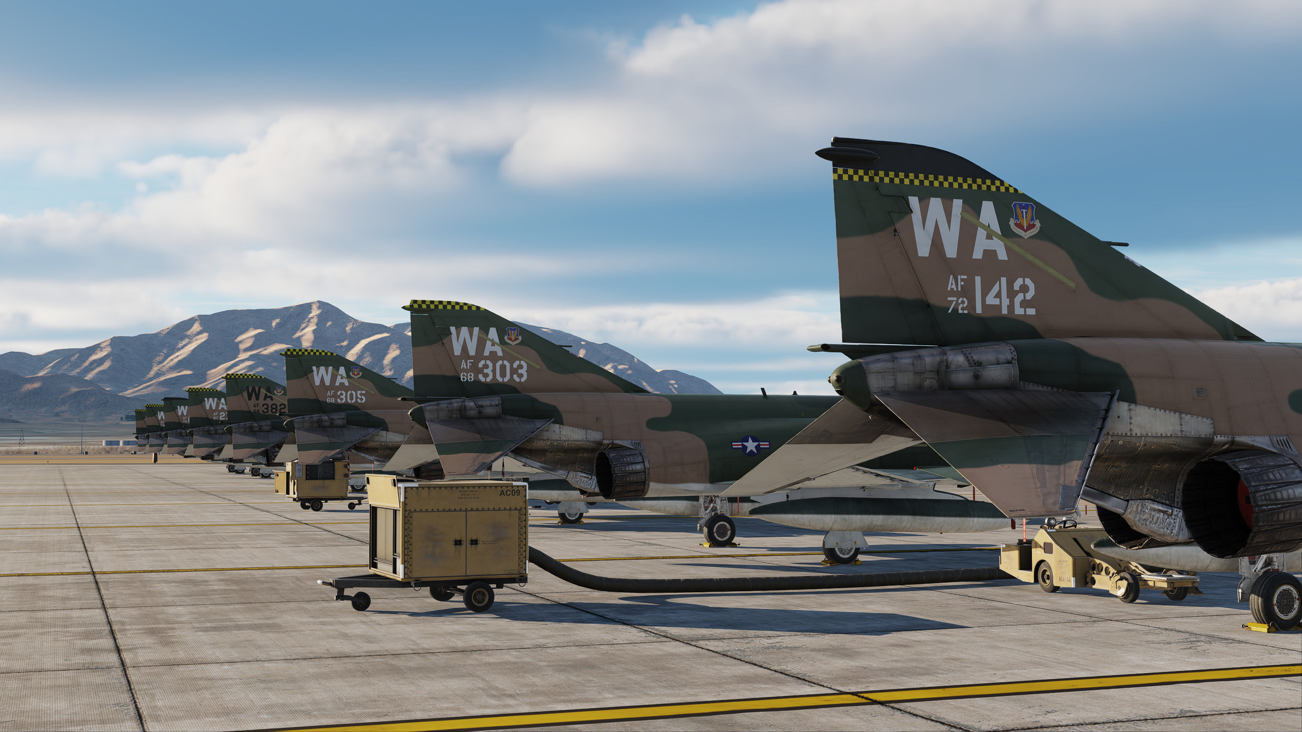 F-4E 57th TTW (Nellis AFB) WA SEA pattern tails variety pack