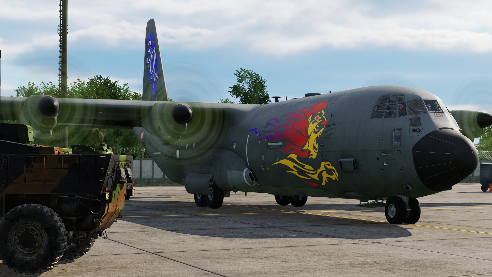 C-130J-30 61-PM 30 Ans special Livery , Armée de l'Air et de l'Espace