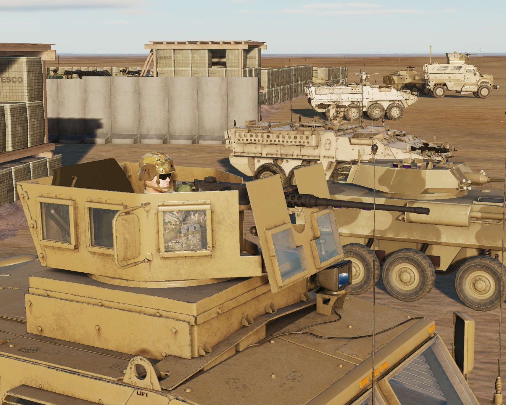 Combined arms - Defense of FOB Luana