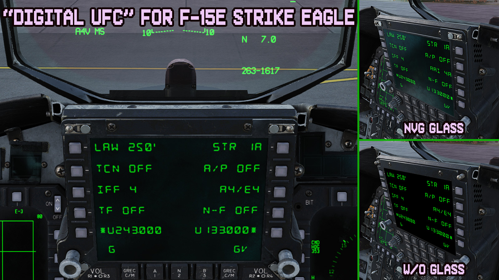 “Digital UFC” for F-15E Strike Eagle