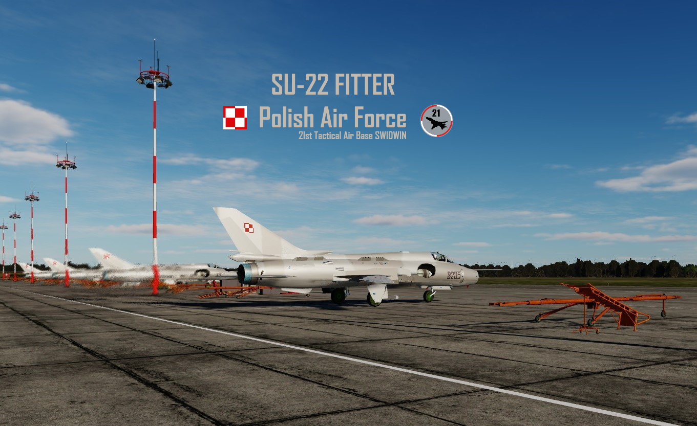Su-22 Fitter - Polish Air Force 21st Tactical Air Base ŚWIDWIN 2.0