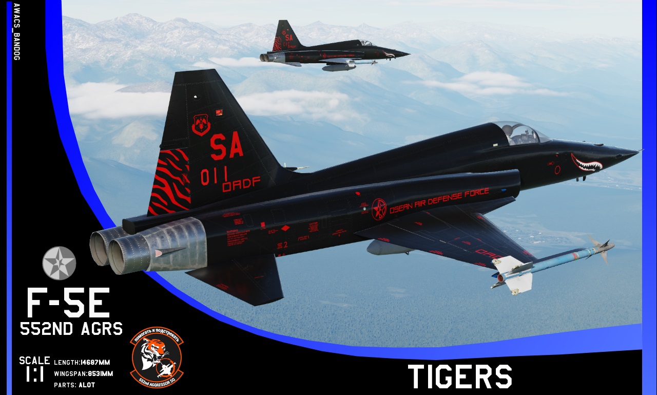 Ace Combat - 552nd Aggressor Squadron "Tigers"