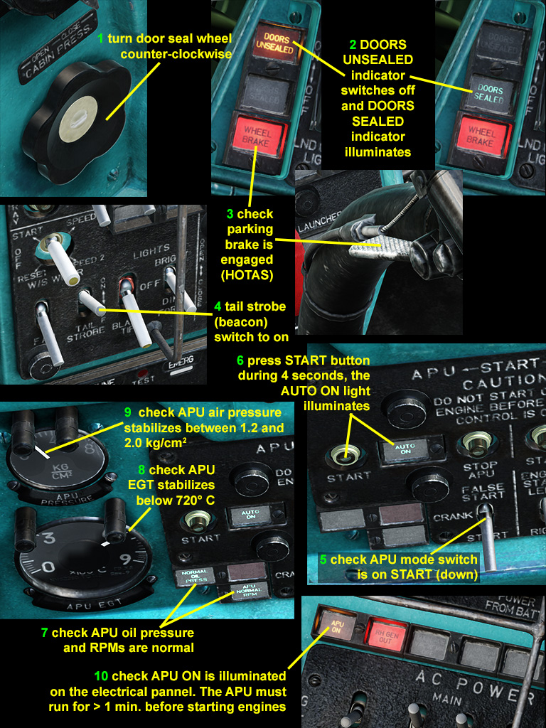 Mi-24P Hind cheatsheet kneeboards (Single Crew operation)