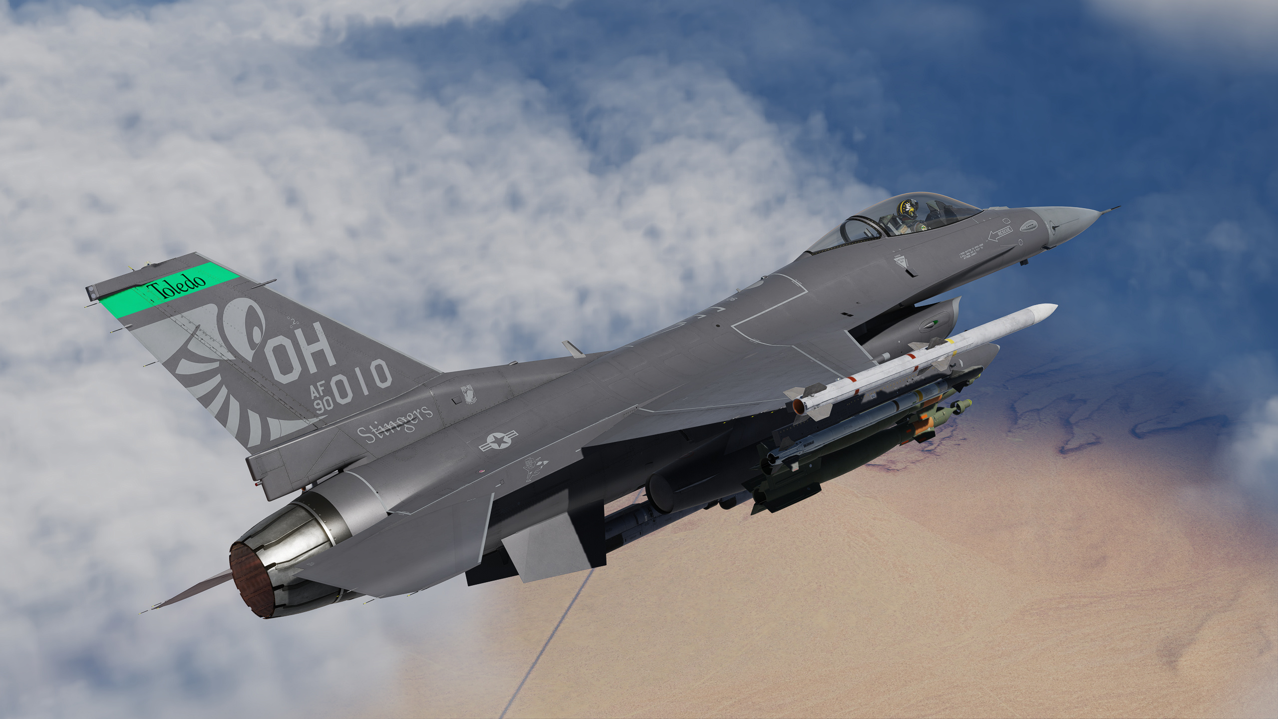 112th Fighter Squadron "Toledo Stingers" Have Glass V 3.0 - Gray Tail