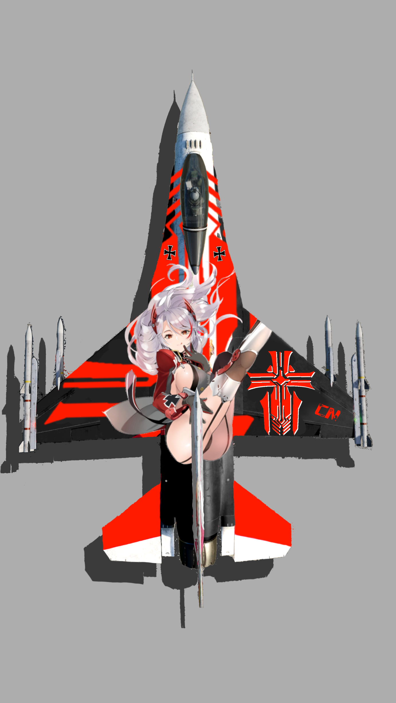 碧蓝航线 欧根亲王 F16C 涂装