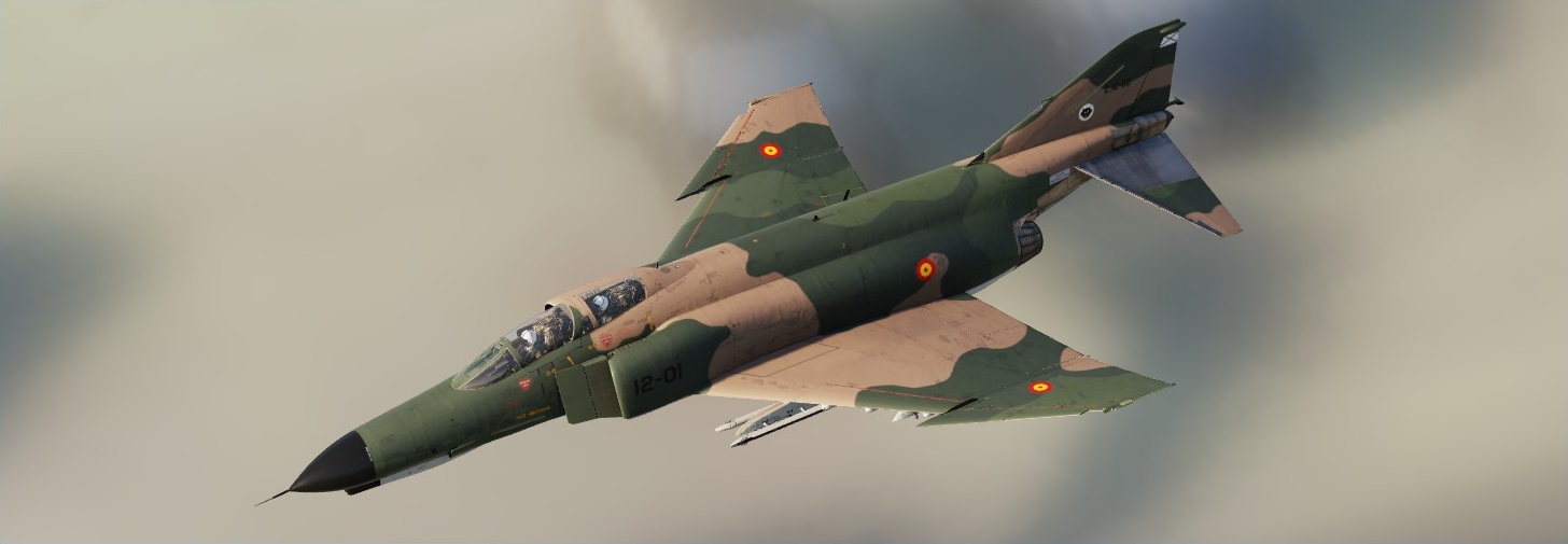 F4E Ejército del Aire español ALA-12 LAGARTO