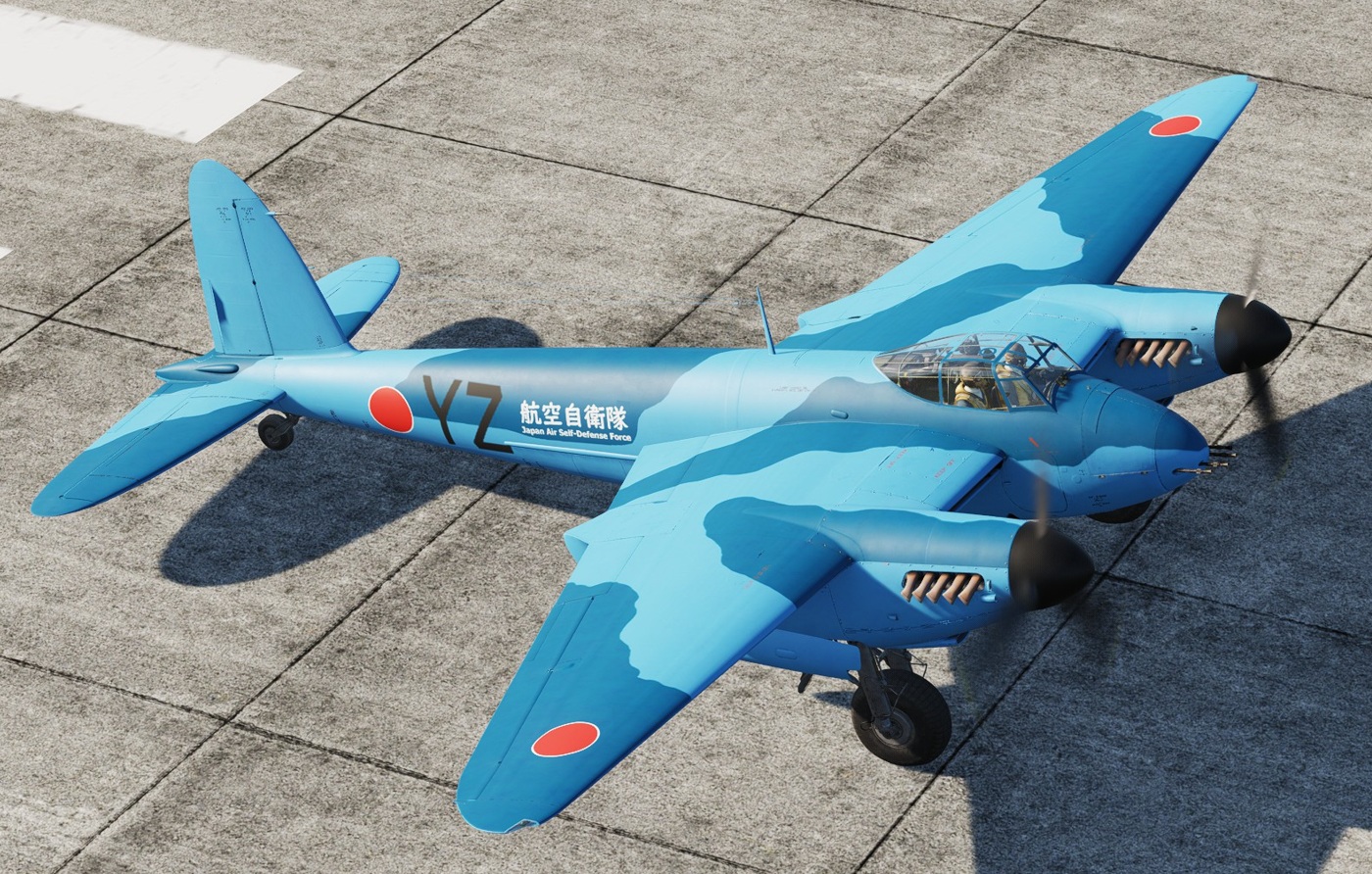 Mosquito FB Mk.VI "Blue Camo" Japan Air Self-Defense Force #0