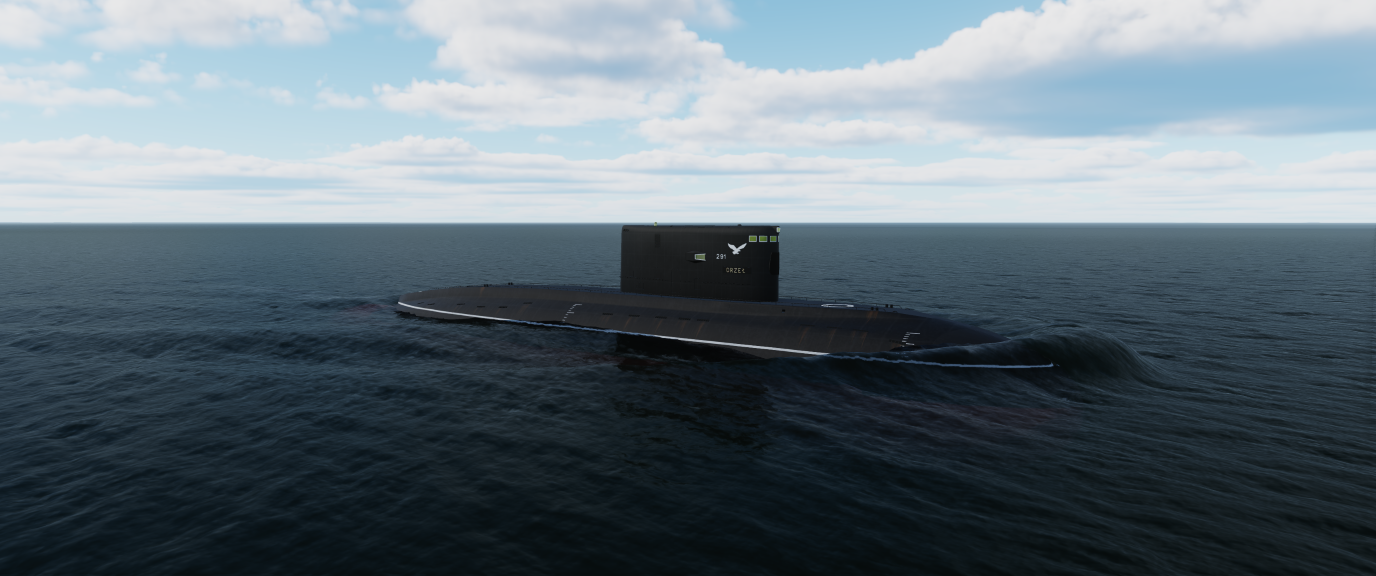 Polish Navy "ORP Orzel" livery