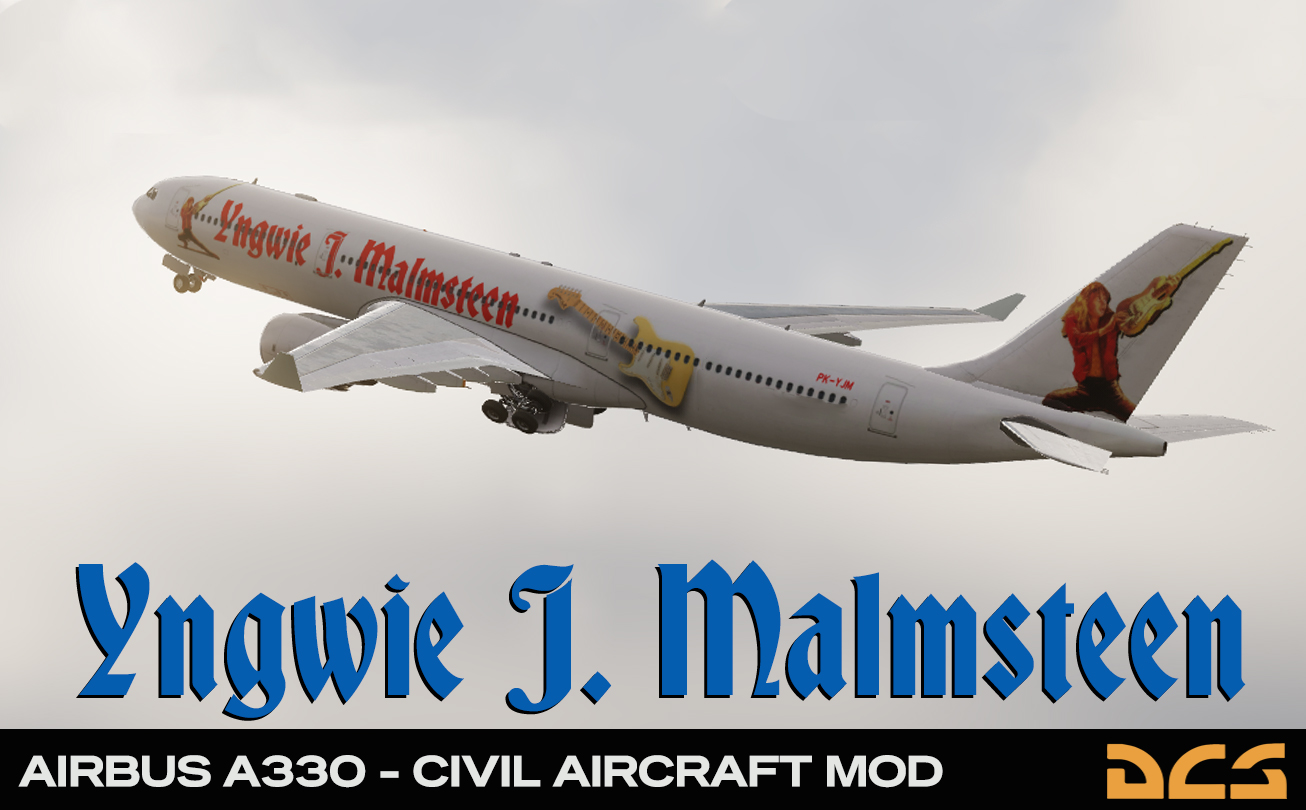 Yngwie J. Malmsteen - Tribute - Civil Aircraft Mod - Airbus A330