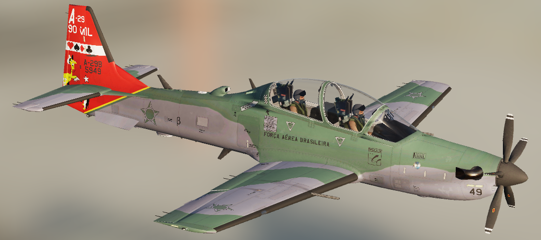 A-29B Brazilian Air Force 2º/5º GAV JOKER 90 MIL HORAS