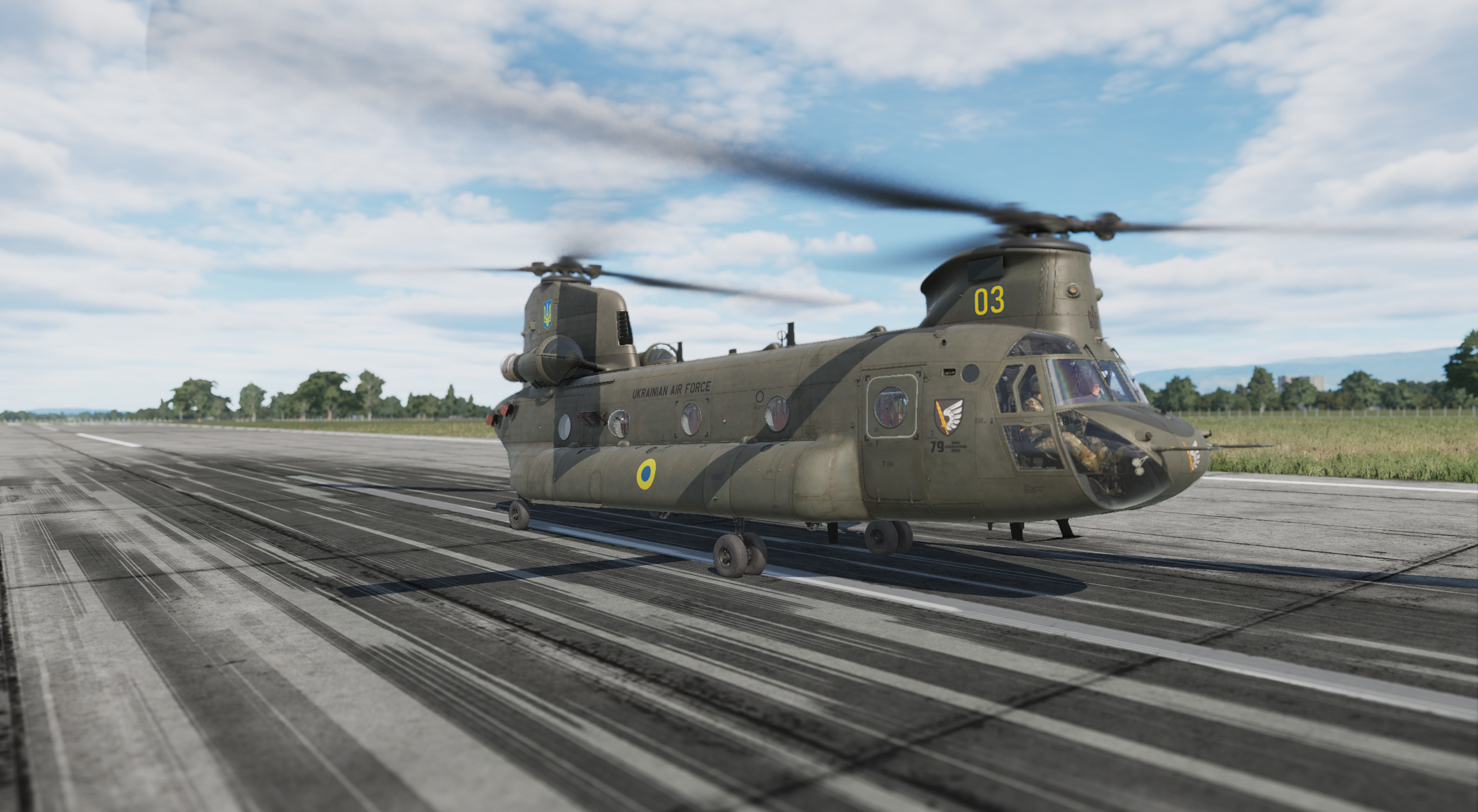 CH-47F Ukraine - 79th Air Assault Brigade 