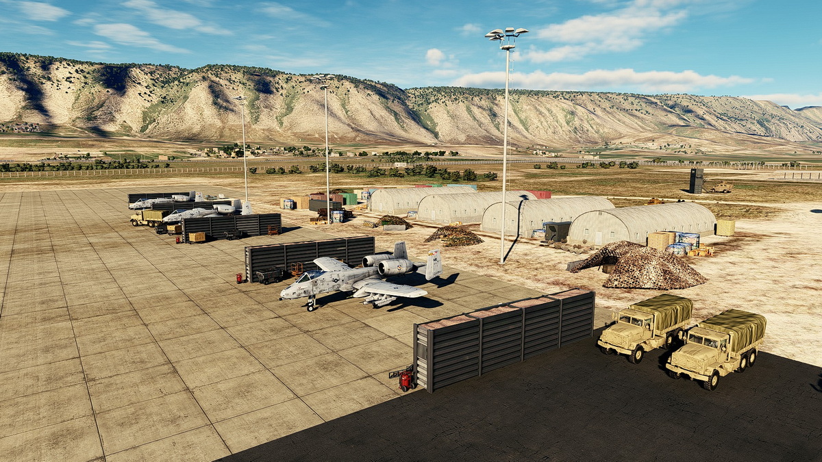 Iraq - Bashur Air Base Static Template