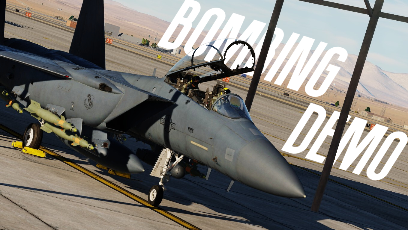 Bombing Demo, Nevada-F15E