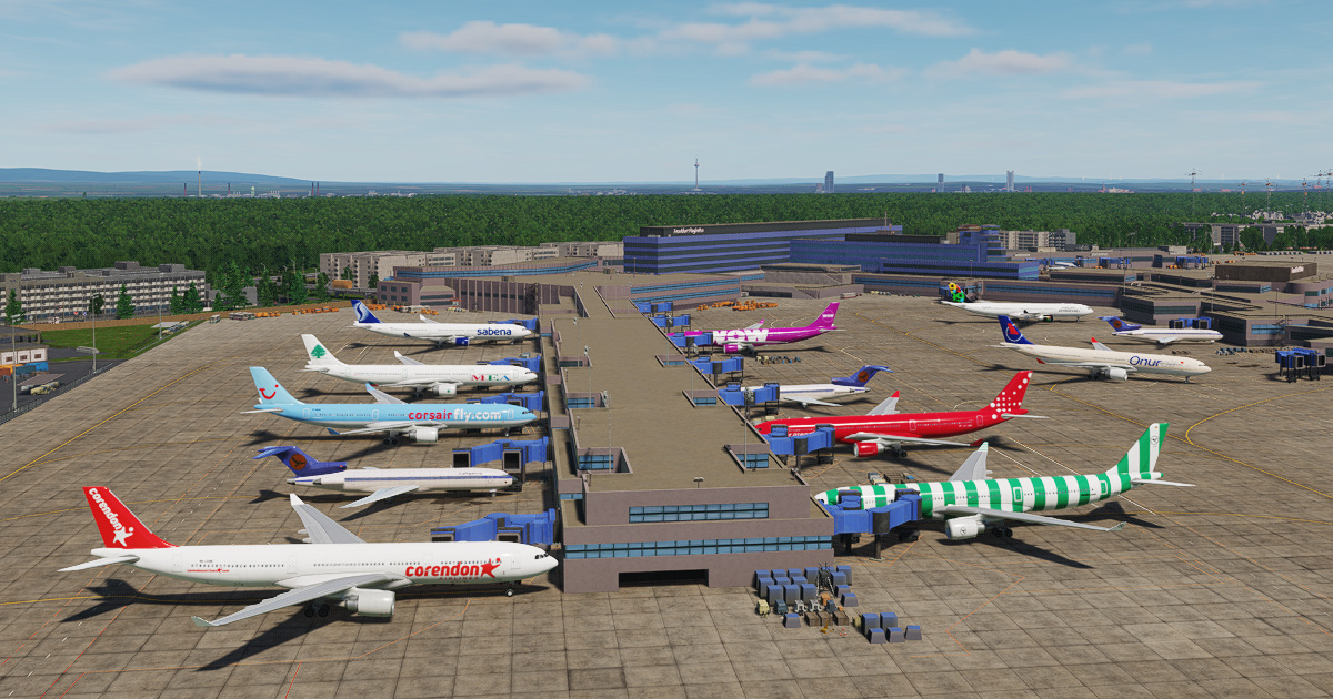 Passengers skinpack 2 for A330 in Civil Aircraft Mod (CAM)