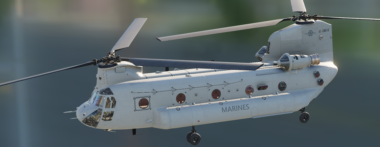 LEADS..Grey CH-47F    OORAH !! ......... OVGME