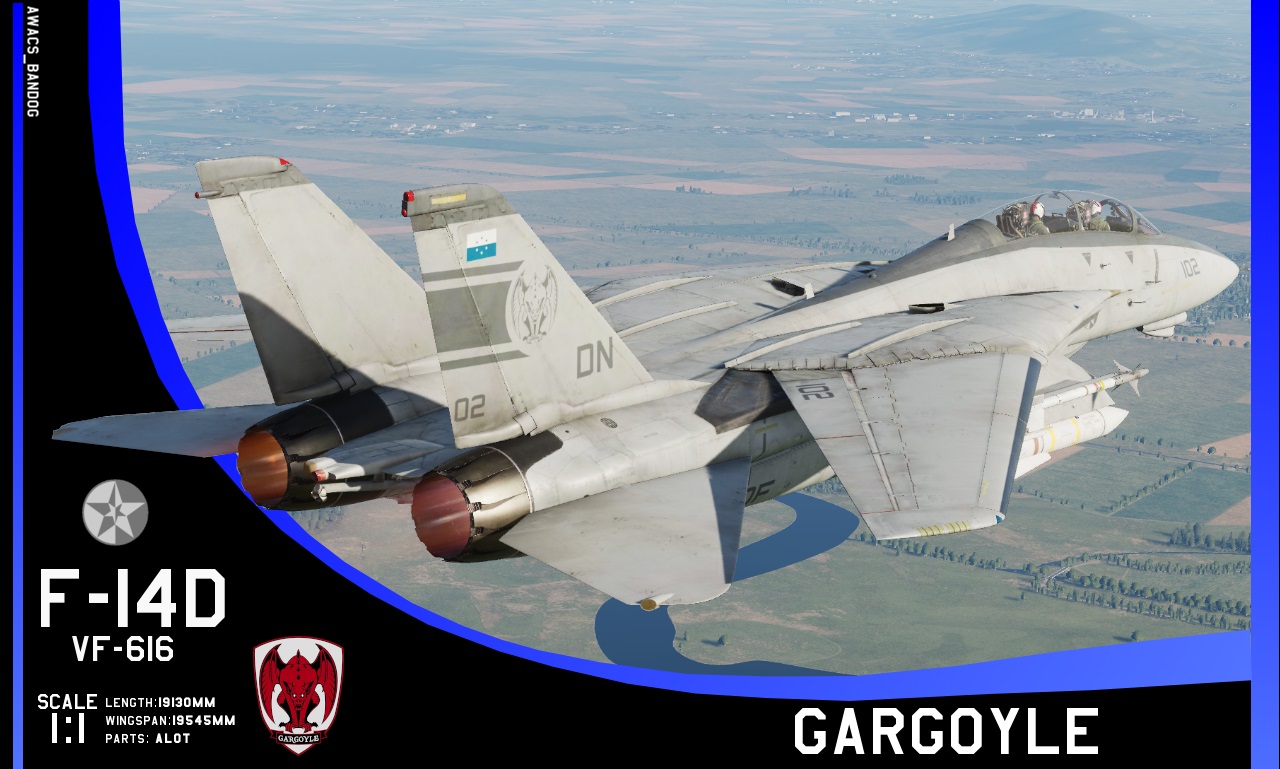 Ace Combat - Fighter Squadron 616 "Gargoyles" F-14