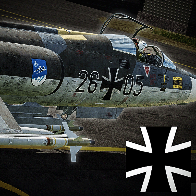 F-104 German Liveries (for Standalone VSN F-104C)