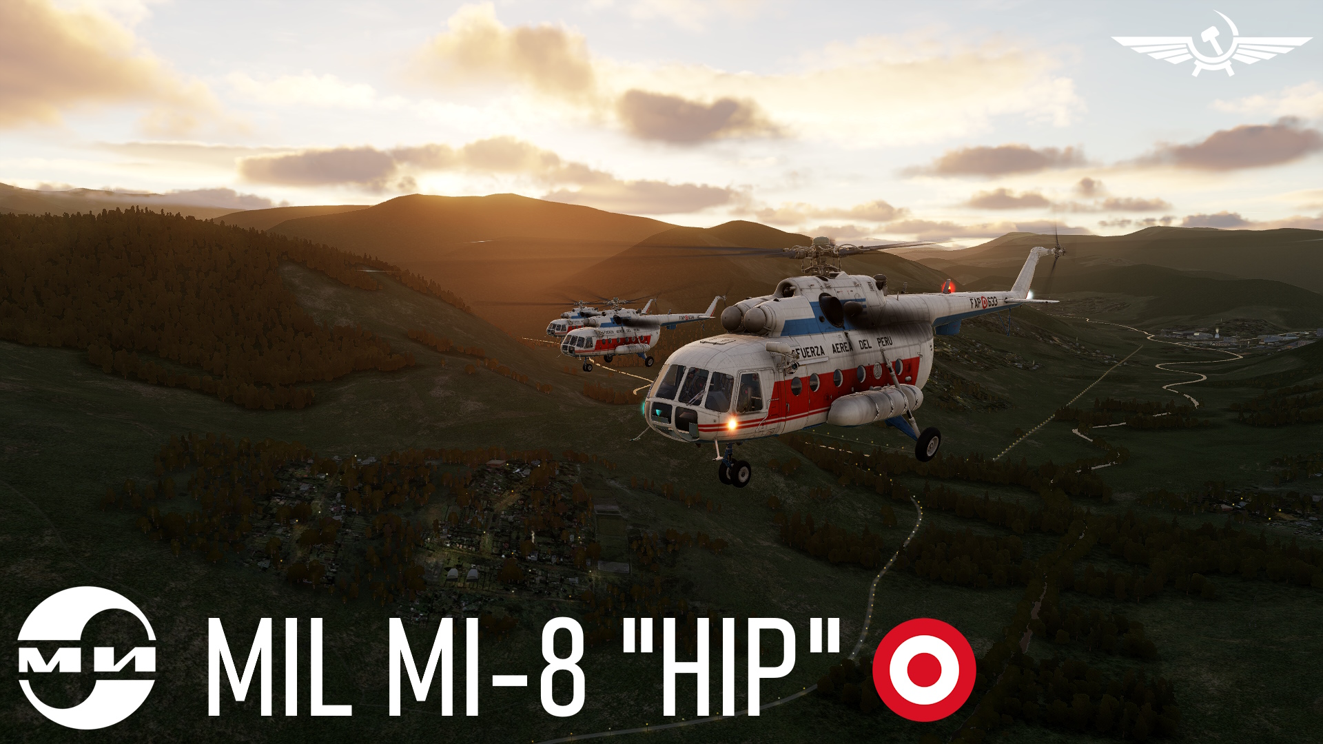 Livery Pack Mi-8 - Fuerza Aérea del Perú (1970) Yungay