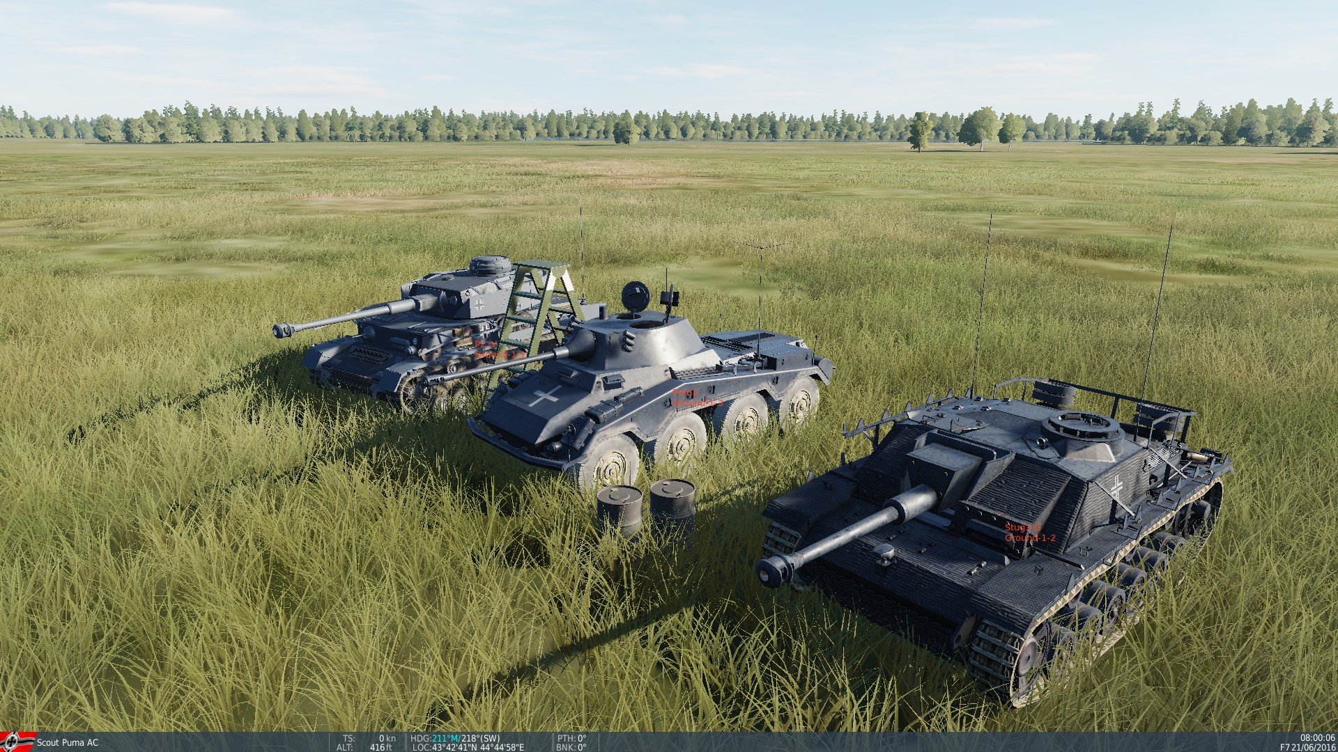 Caucasus Accurate Vehicles for Early War 