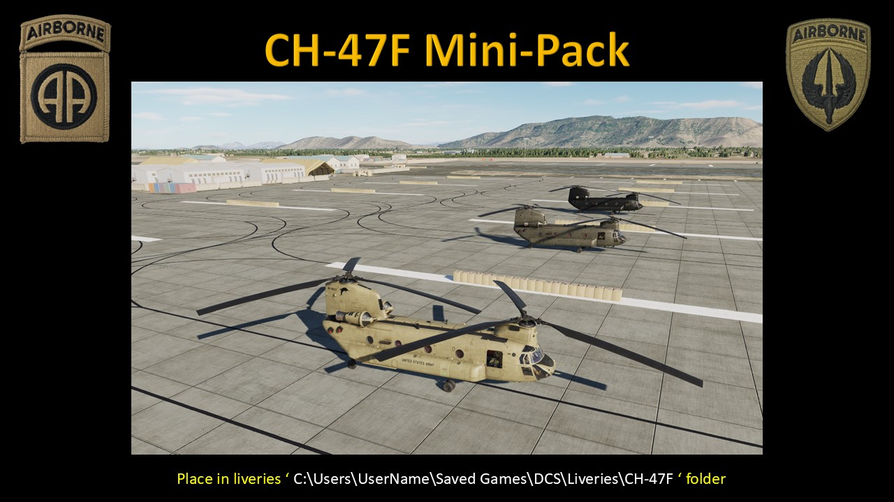 CH-47F Chinook Mini-Pack