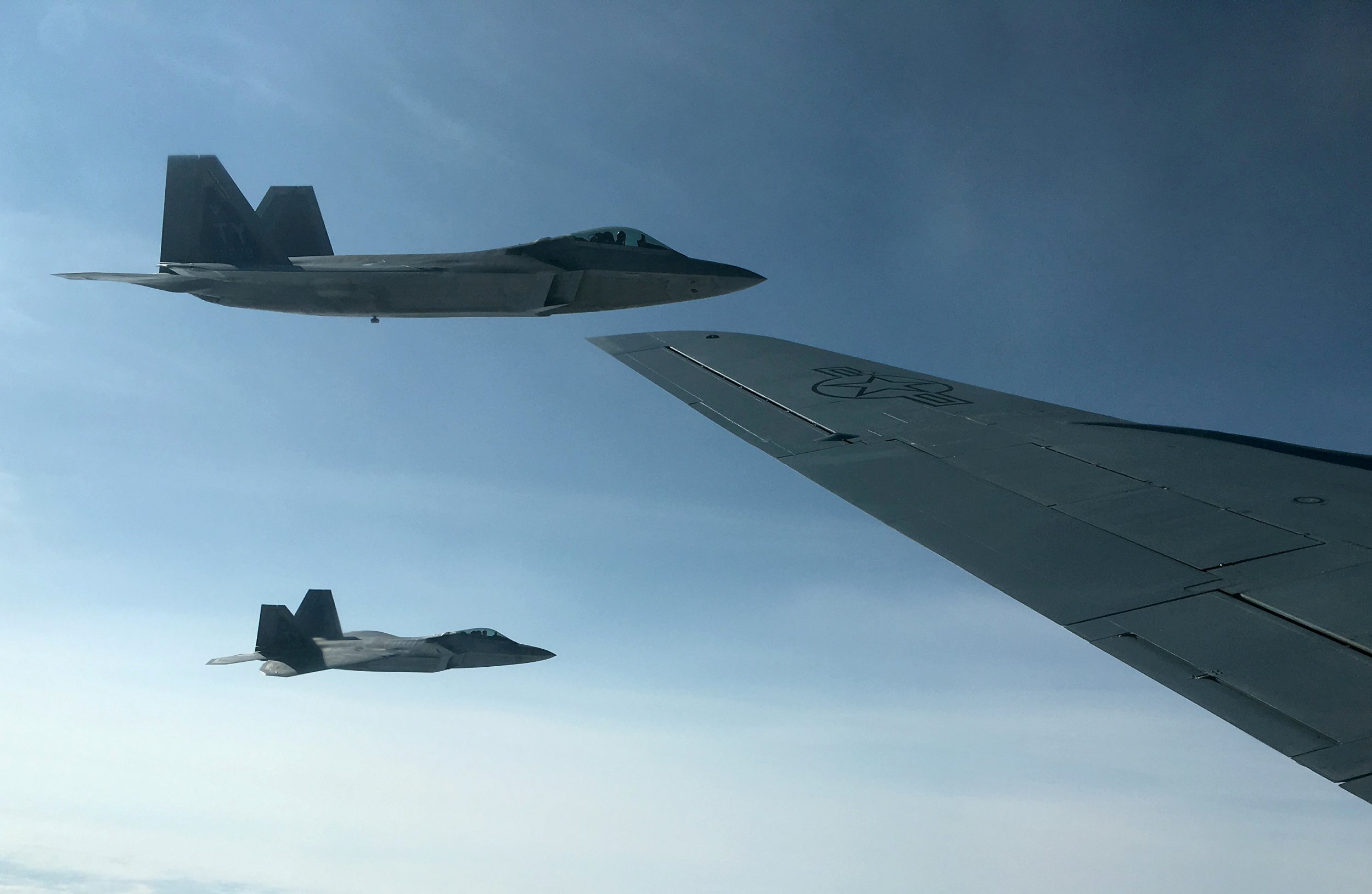 F-22 Intercept mission