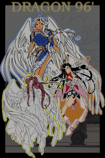 JASDF Fighting Dragon 1996 'Oh My Goddess!' RF-4E's 