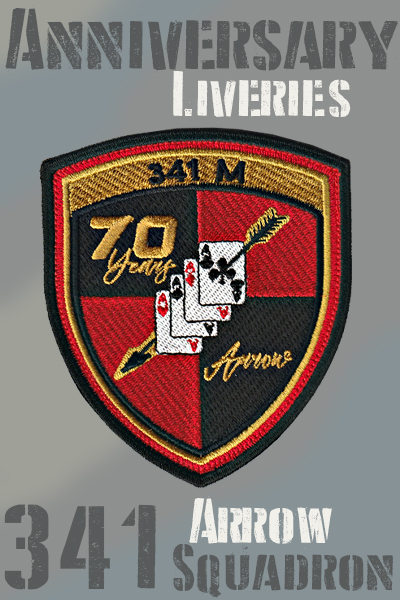 Anniversary Liveries - 341 Arrow Sqn 70 years