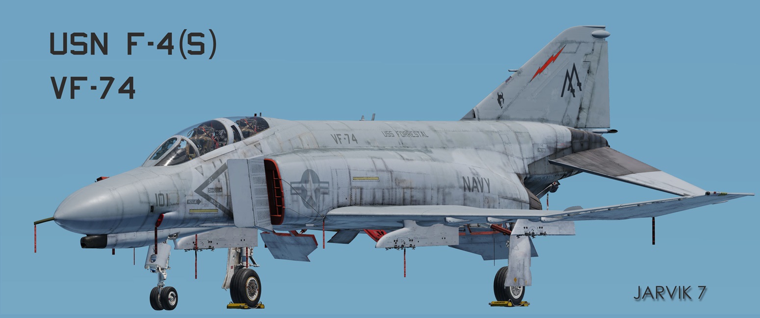 F-4"S" - USN VF-74 - USS Forrestal (Heretical)