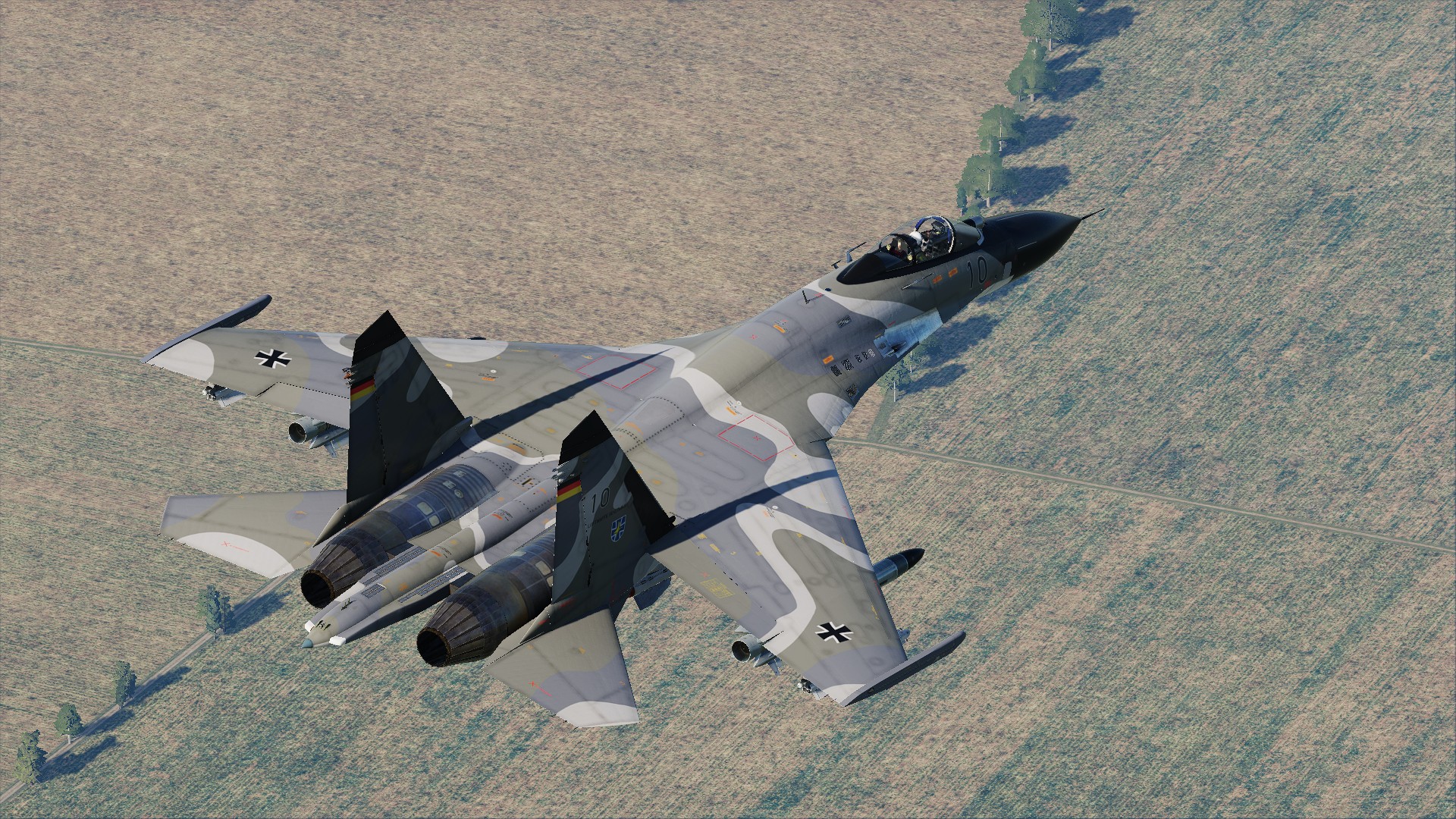 Su-27MKG German Air Force (Fictonal)