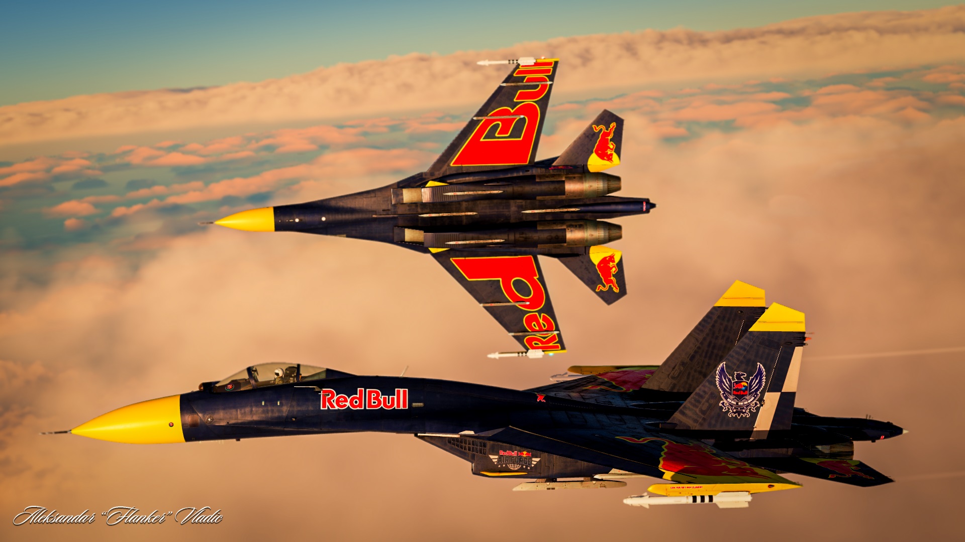 Su-27 "Red Bull" edition