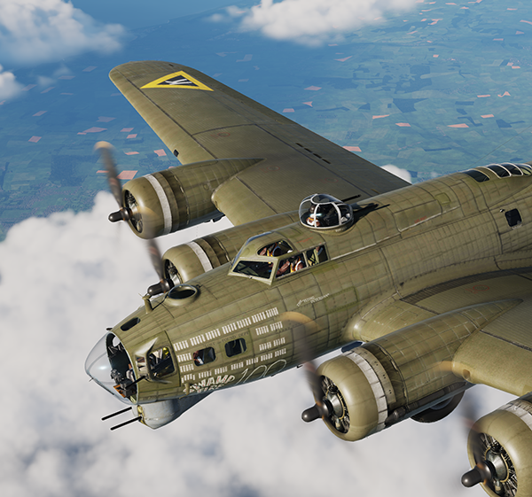 B-17G-35-BO 42-32024 "Swamp Fire"