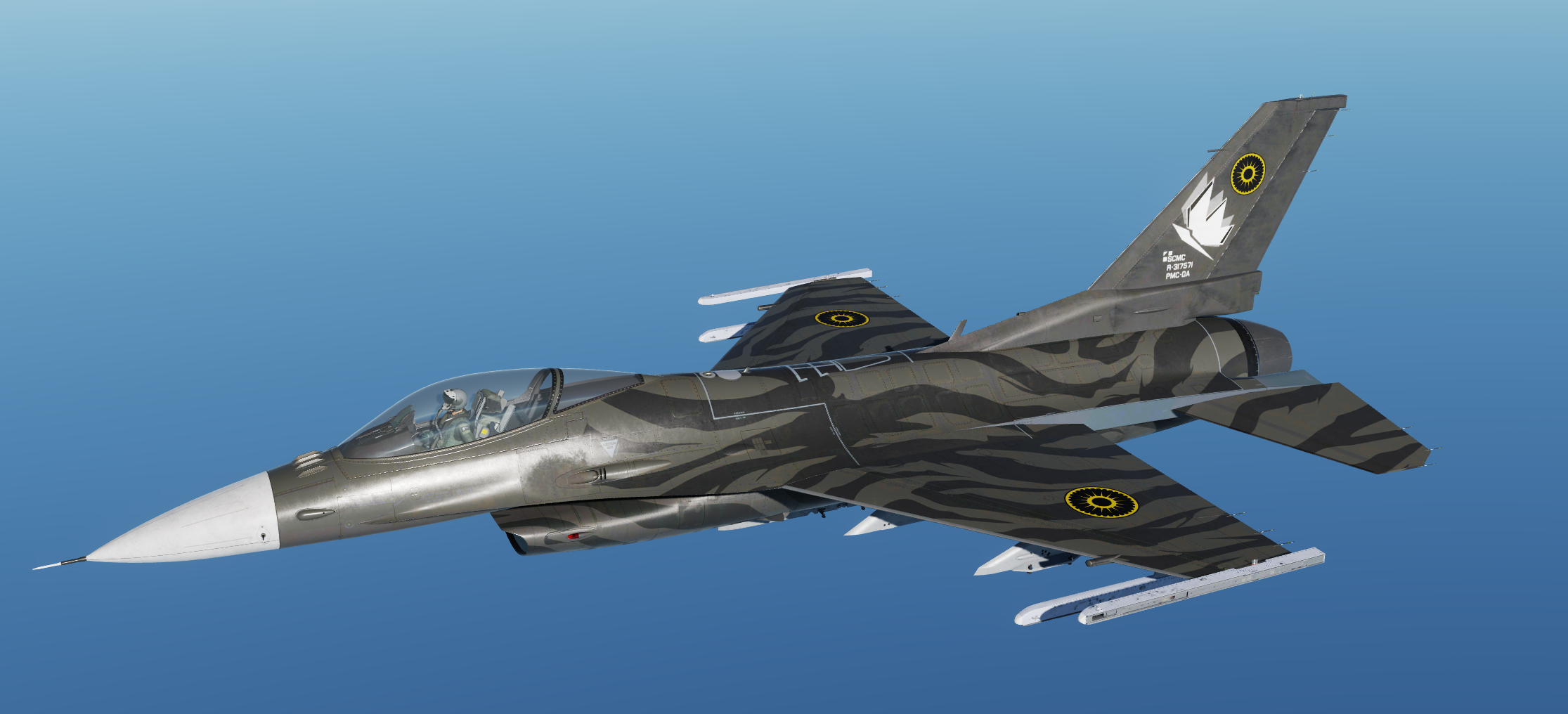 F-16C - SCMC Monarch - Hitman 1