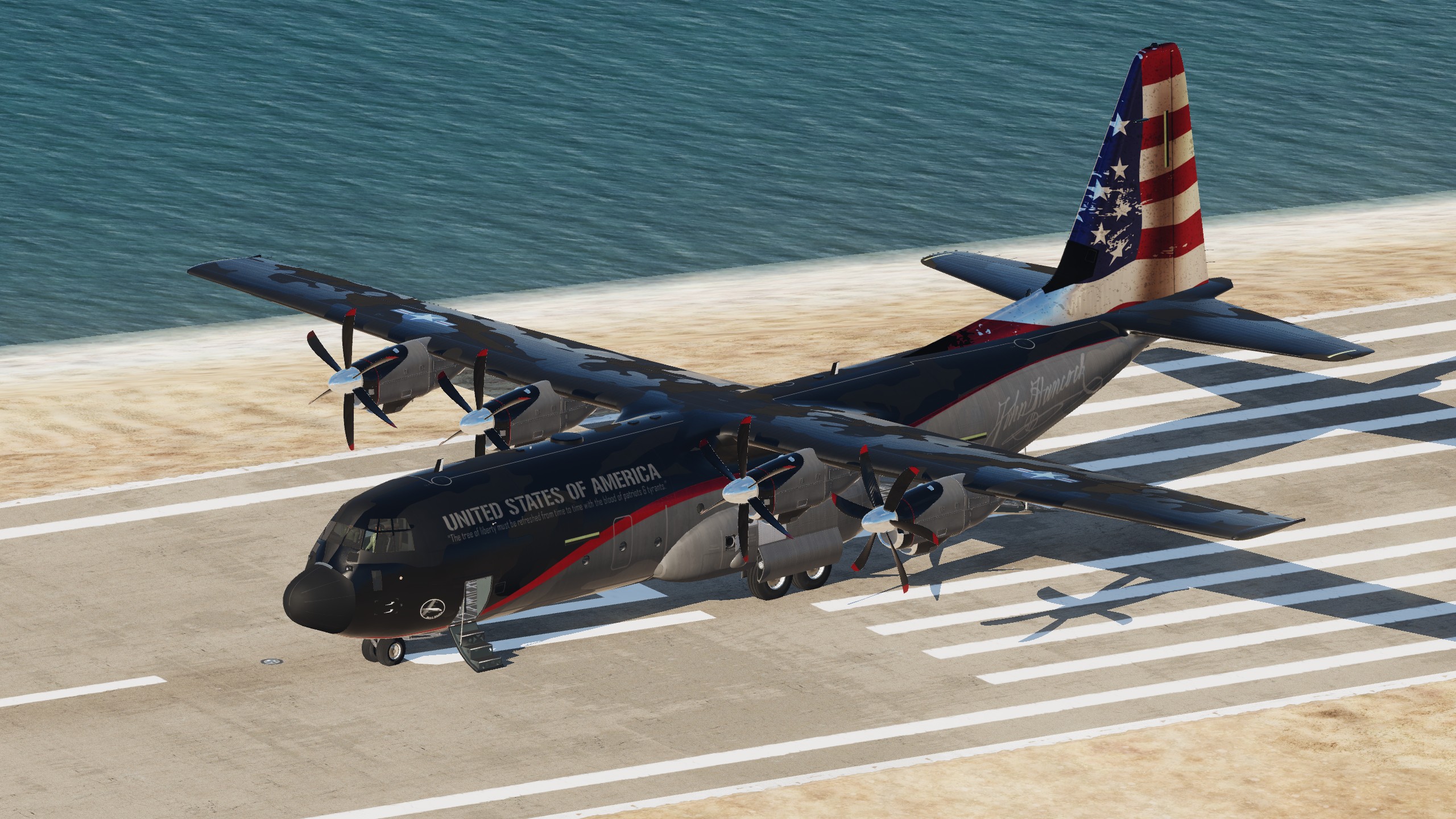 The Patriot Super Hercules by IrishFatty (fictional)