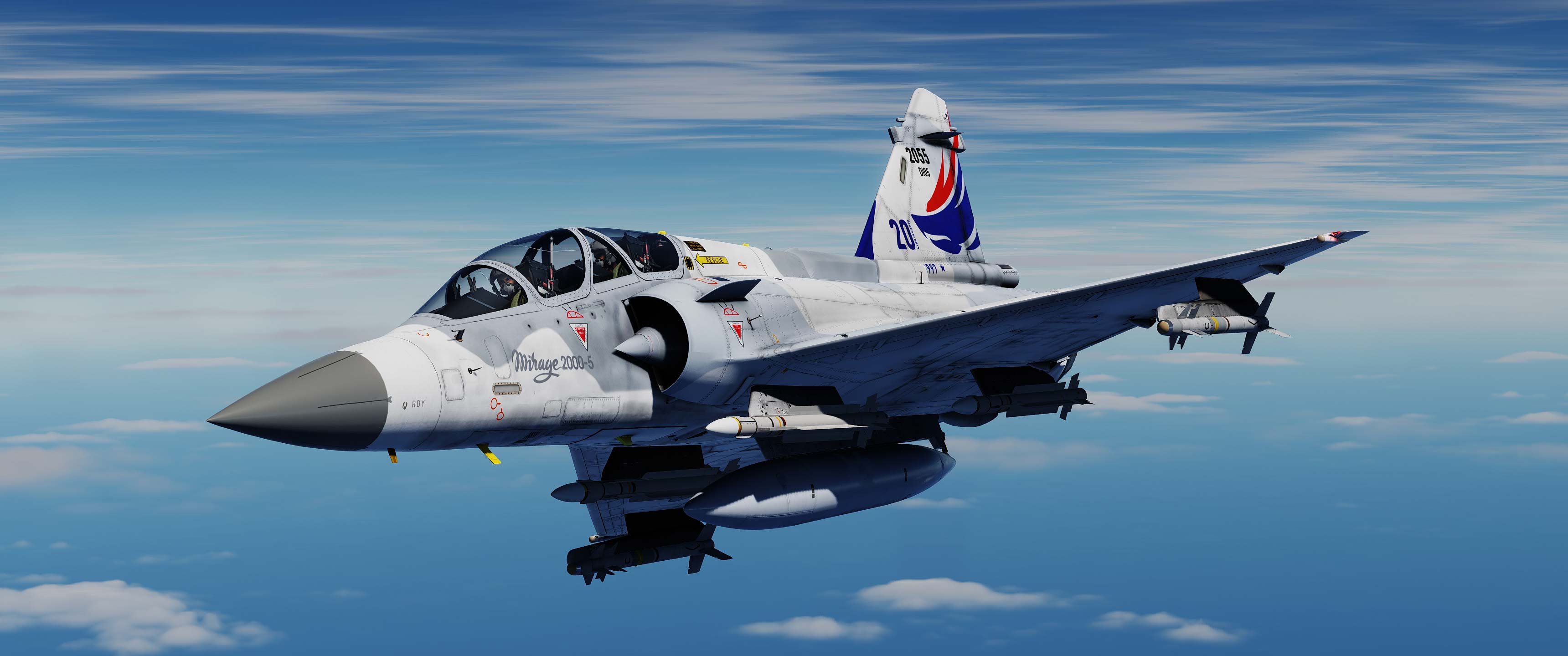 Mirage 2000-5DI Taïwan (Split air mod)