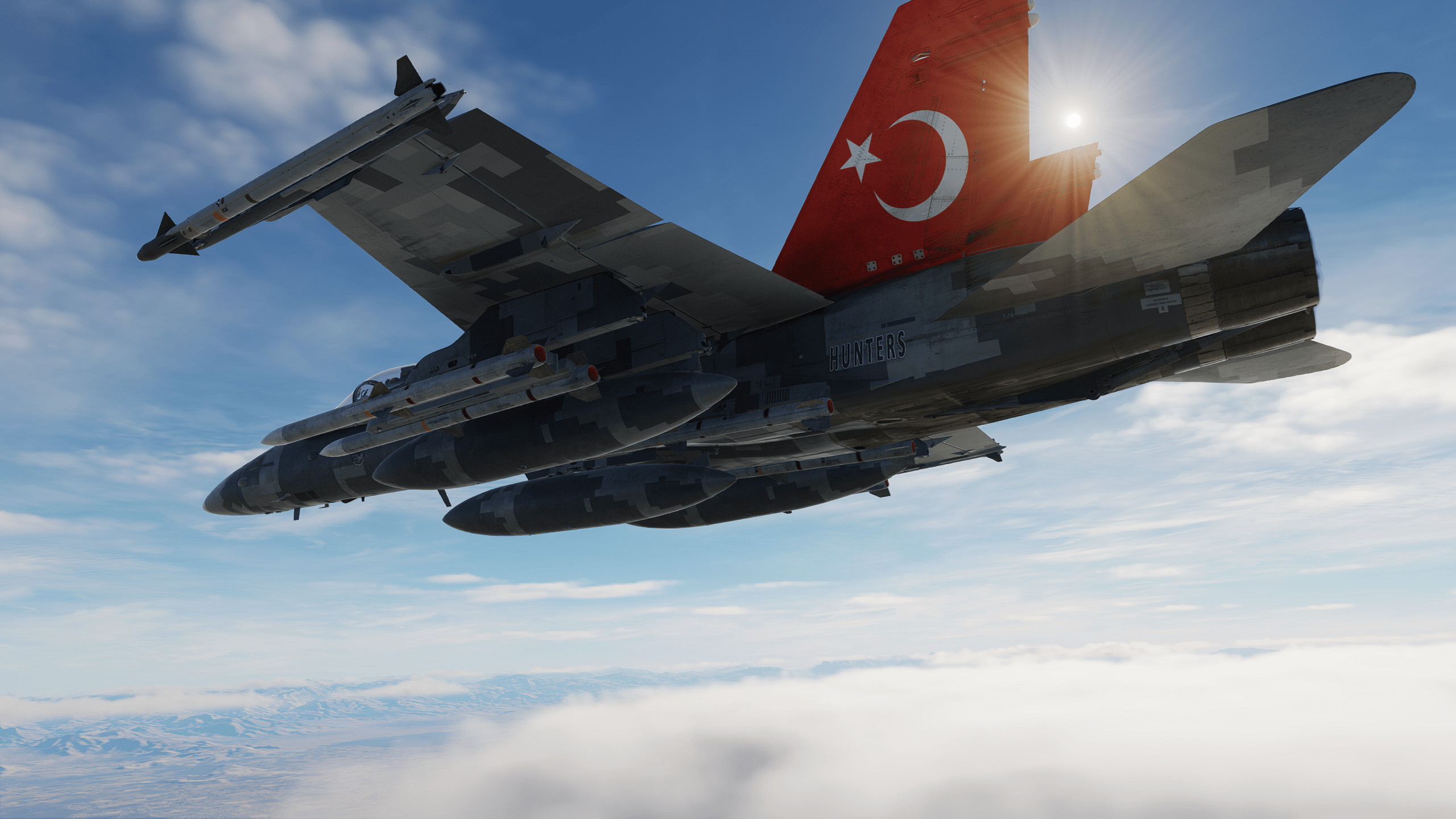 TuAF F/A-18C | 101. Filo – Kızıl Pençe | (101 Hunter Sqn)
