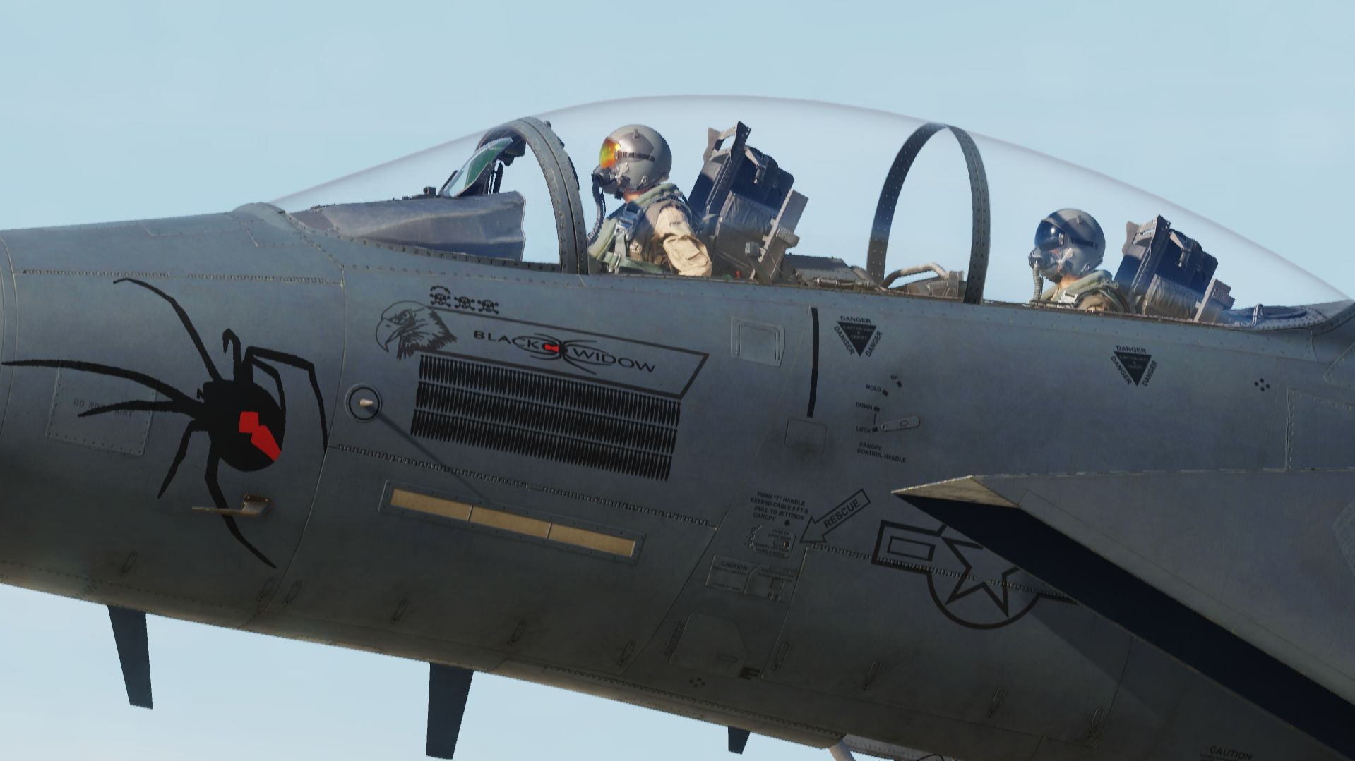 F-15E Strike eagle MO 90-240 "Black Widow"