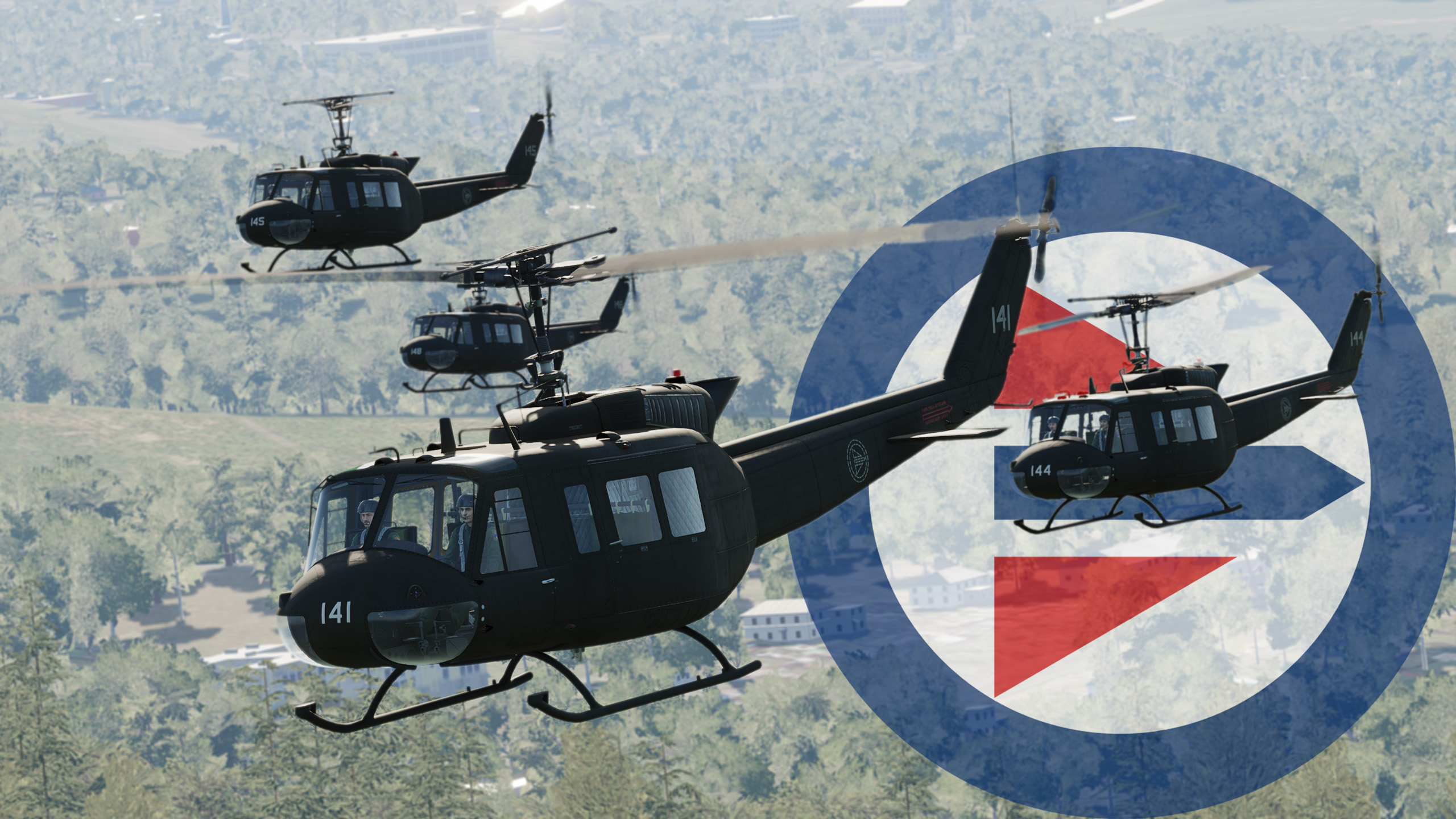 RNoAF Norwegian Airforce Modern Dark-Green Liveries for the UH-1H