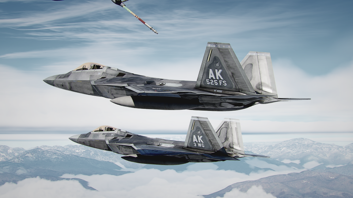 F-22A 193 and 195 - 3rd Wing and 525 FS (Uploading on behalf of Texac)