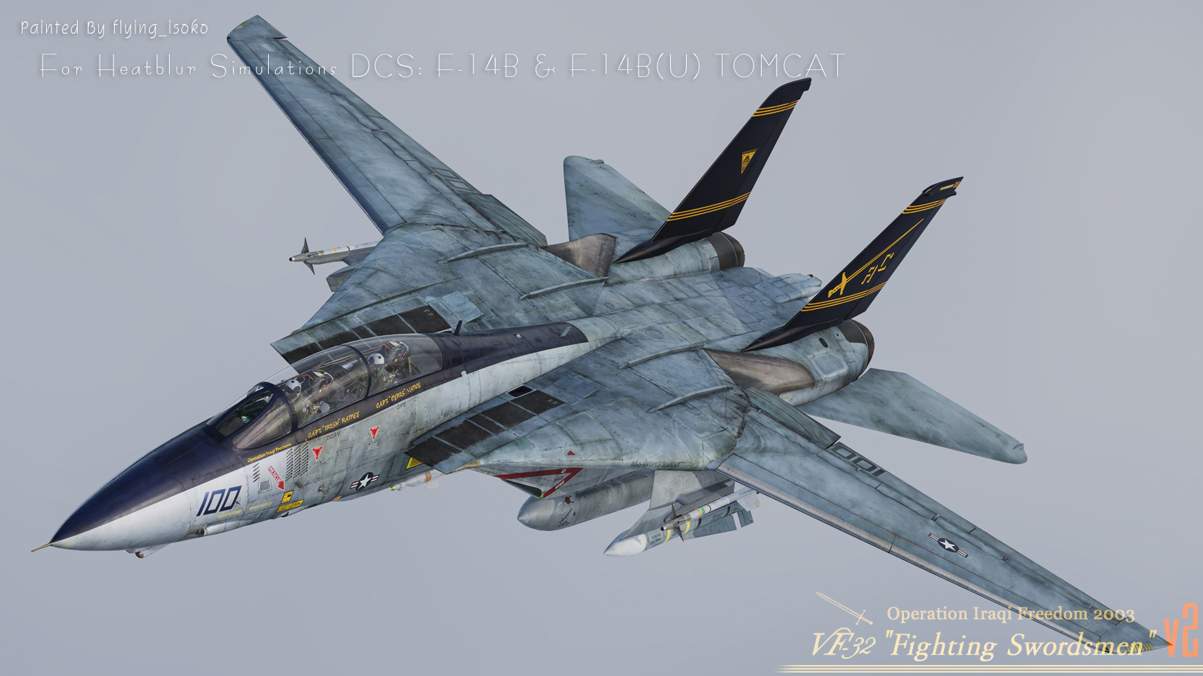 VF-32 Swordsmen Operation Iraqi Freedom 2003 PACK v1.1