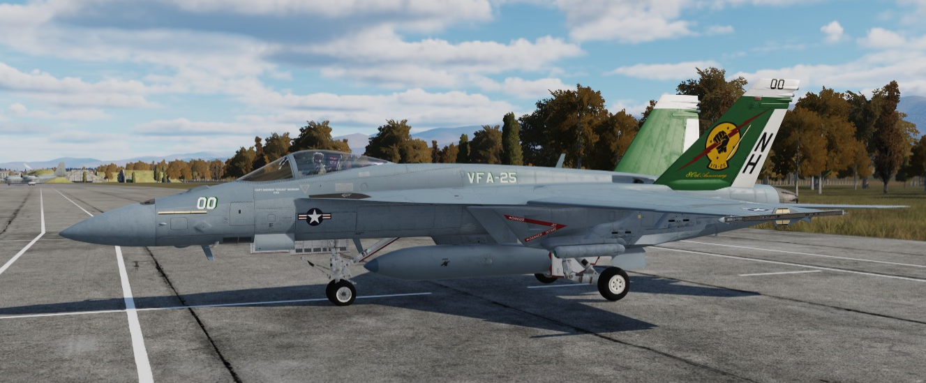 VFA-25 F/A-18E Skin Pack (2024) improved version