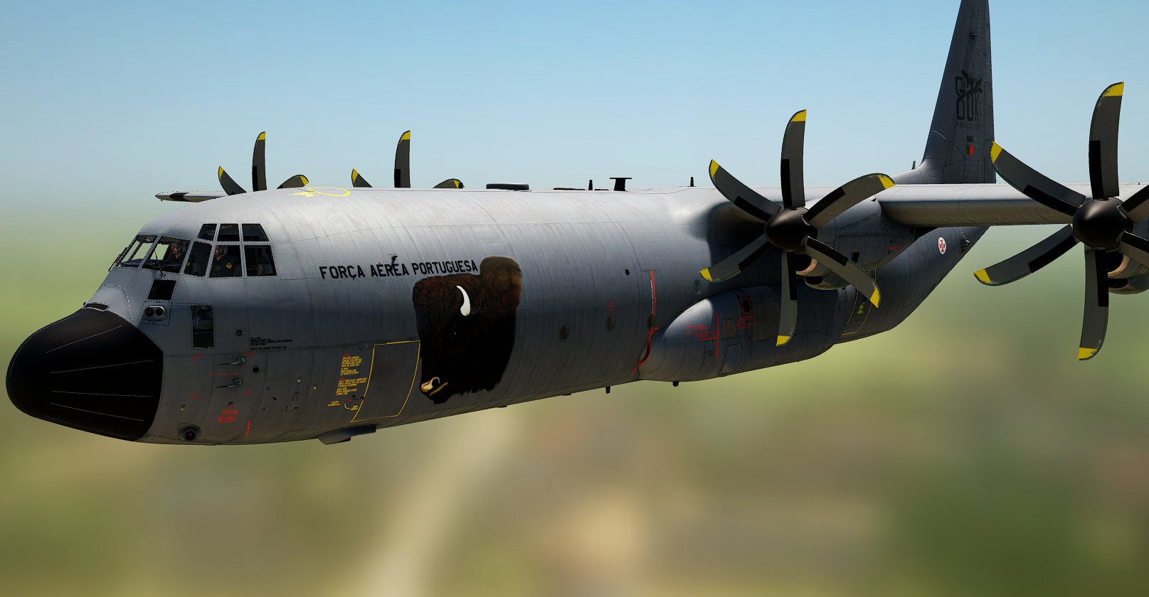 C-130J PoAF - 501sqn Bisons 80K hours