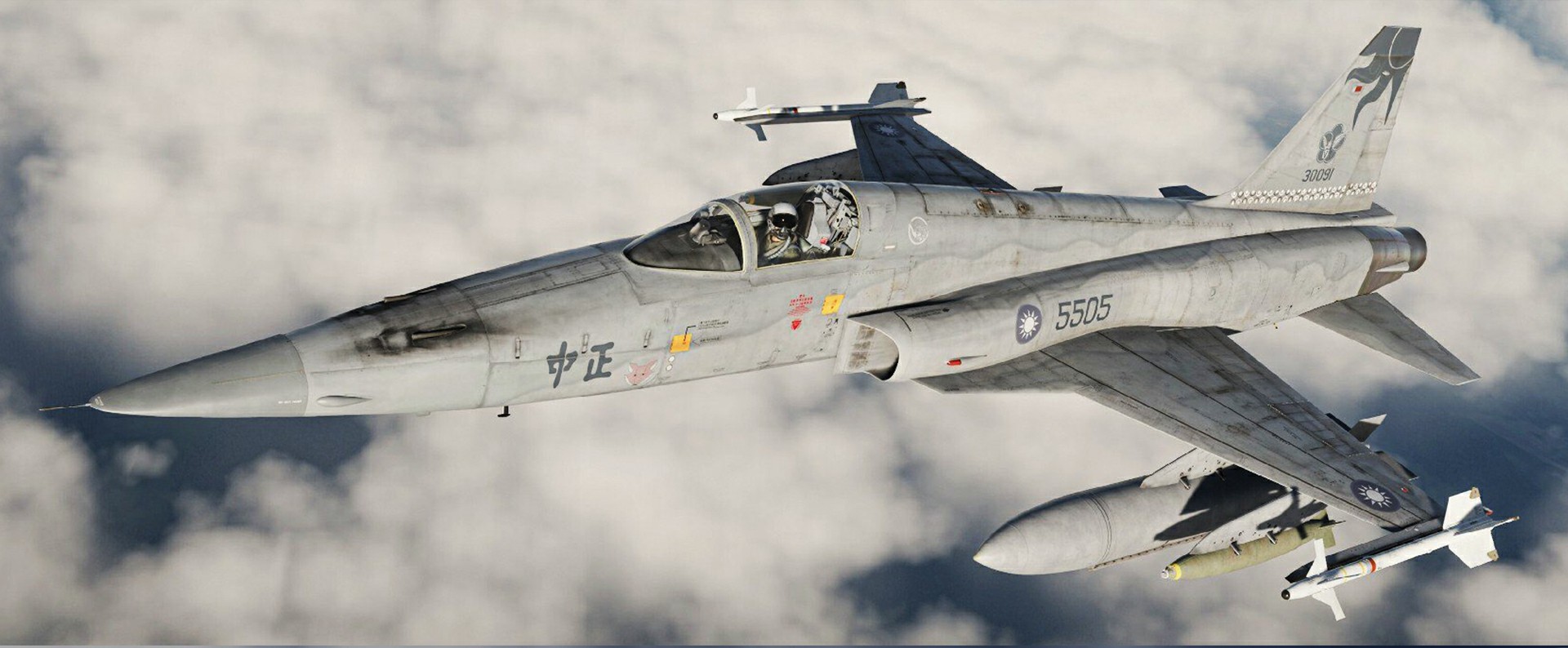 ROCAF 5th TFW 12th TRS RF-5E TigerEye (F-5E Remastered)