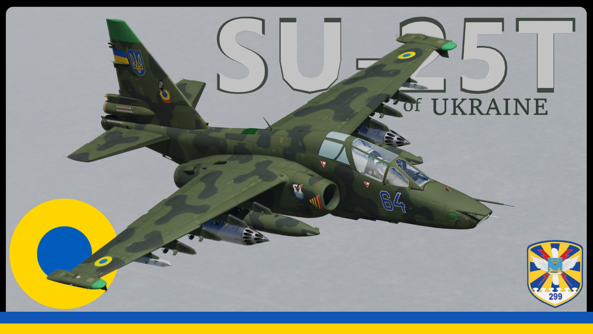 SU-25T Frogfoot 299st Tactical Aviation Brigade | UA (Fictional)