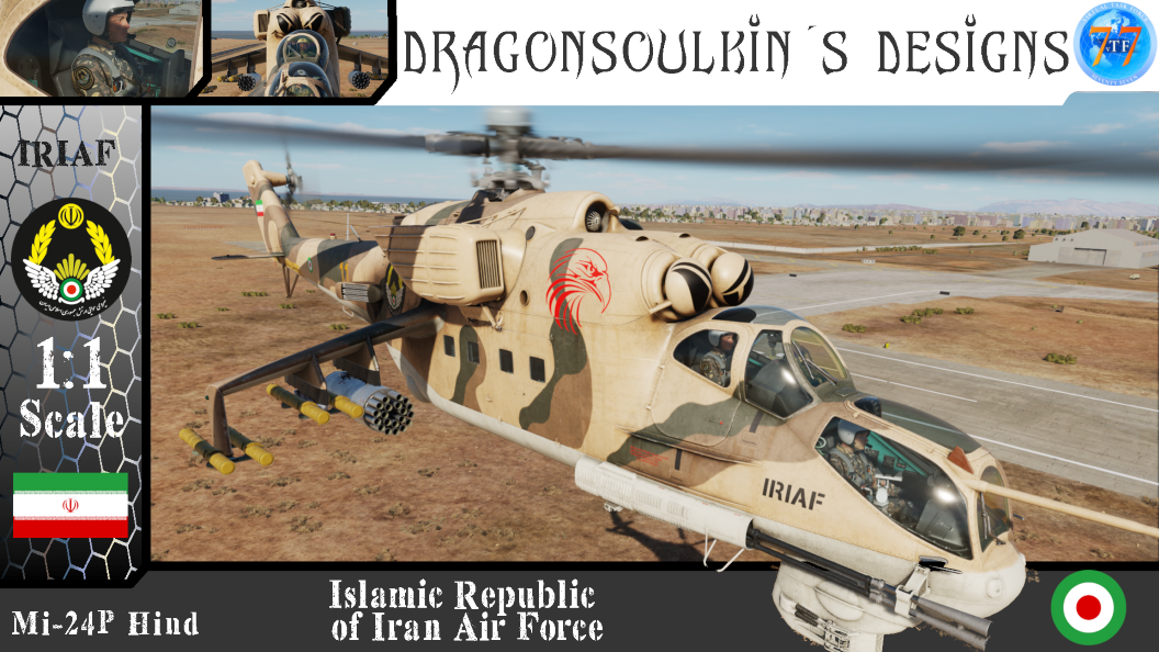 (Fictional) IRIAF Mi-24P Hind