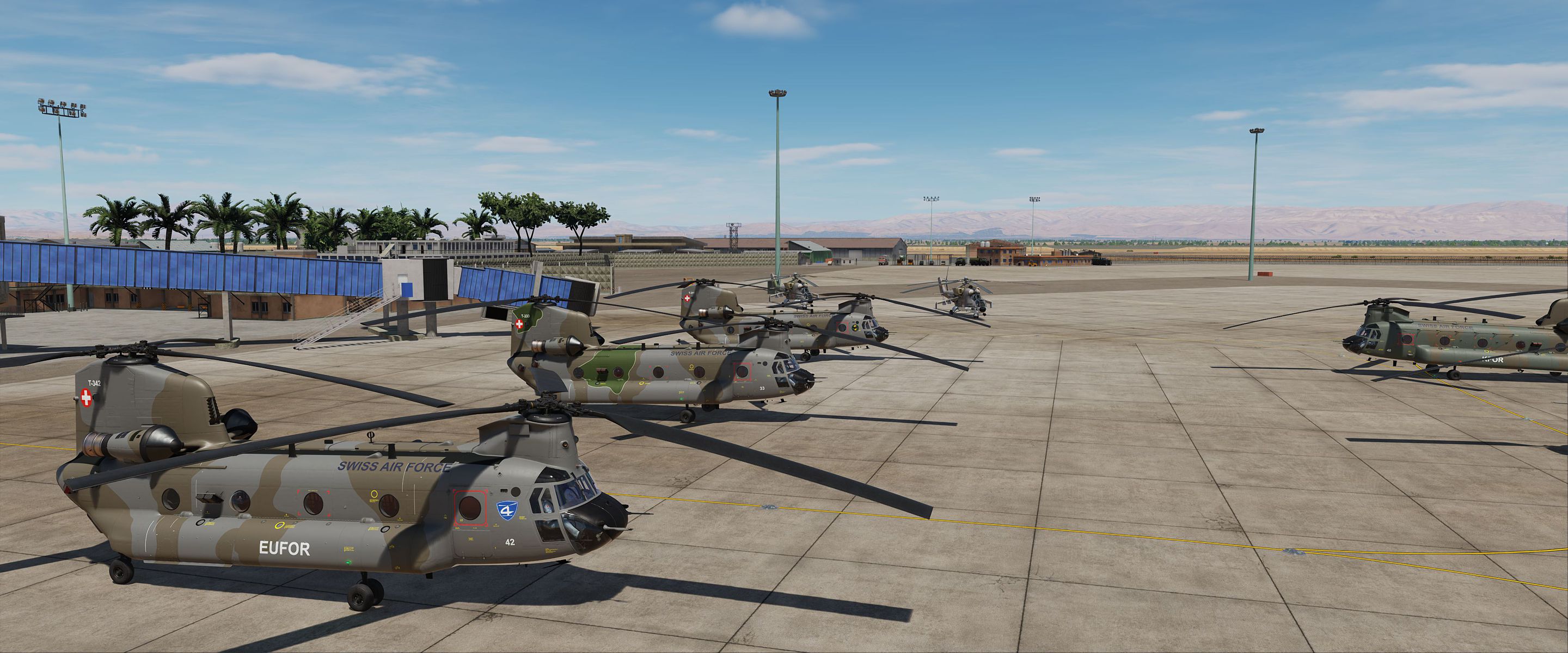 CH-47F - Swiss Air Force (gray versions)