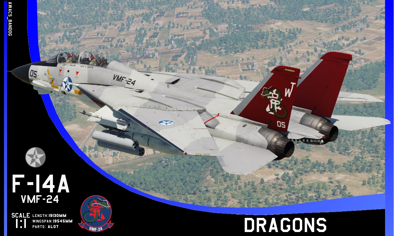 Ace Combat - Marine Fighter Squadron 24 "Dragons" 1976